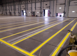warehouse line marking in Melbourne